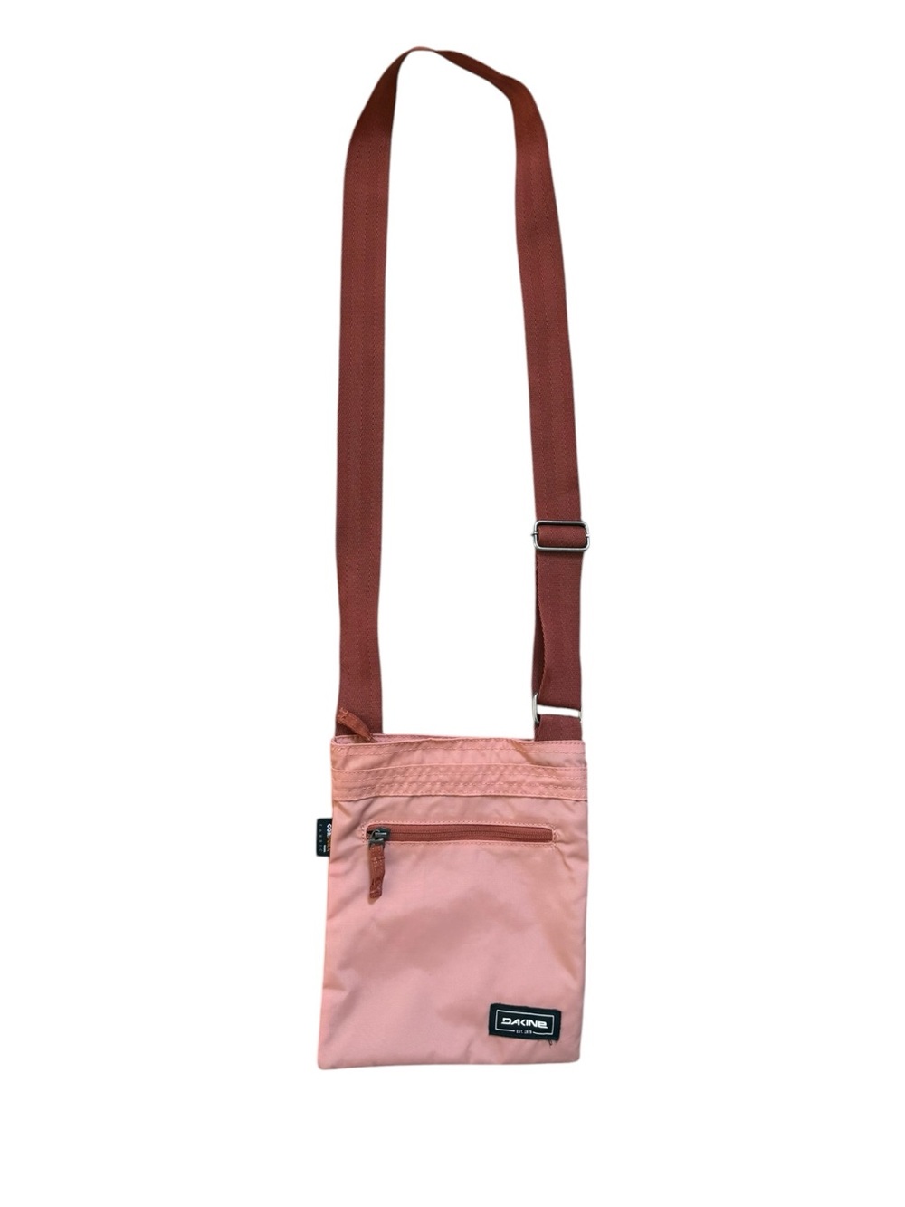 Dakine Jive Crossbody Bag Rip Stop Fabric Dusty Mauve Adjustable Strap